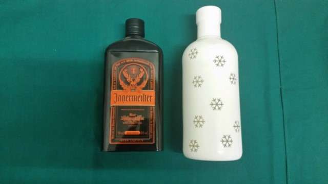 JAGERMEISTER & ABSOLUTE VODKA CANISTER